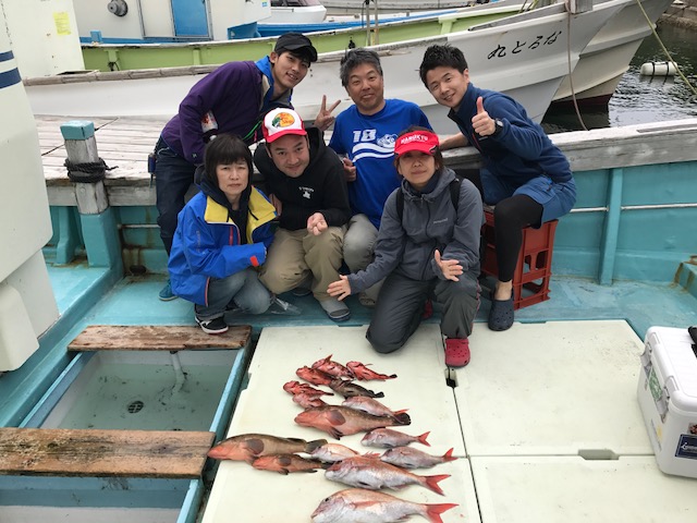 鯛釣ったゾー!!