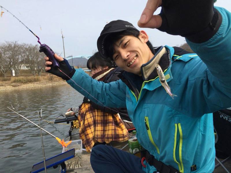 青野ダム ワカサギ釣り