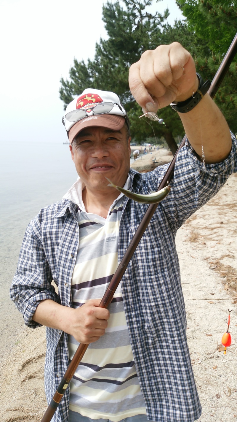 琵琶湖 小鮎釣り