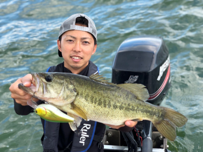 ビワコマリン寺田さんにてバスフィッシング