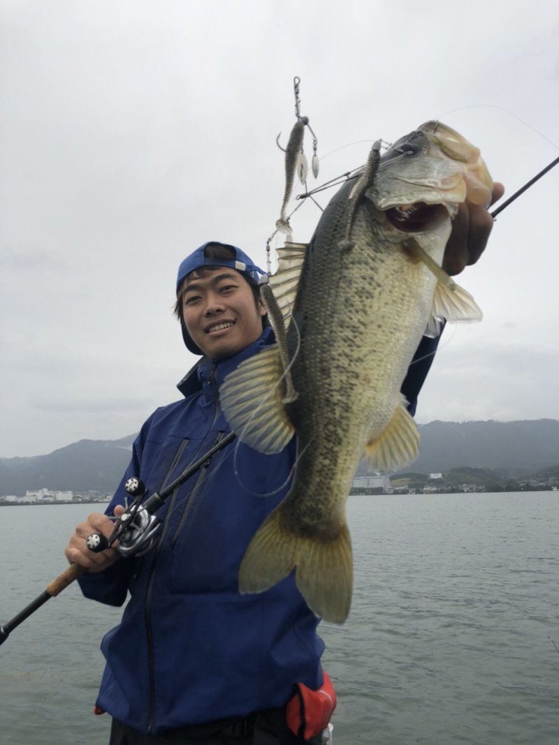 南湖巡りwith雨