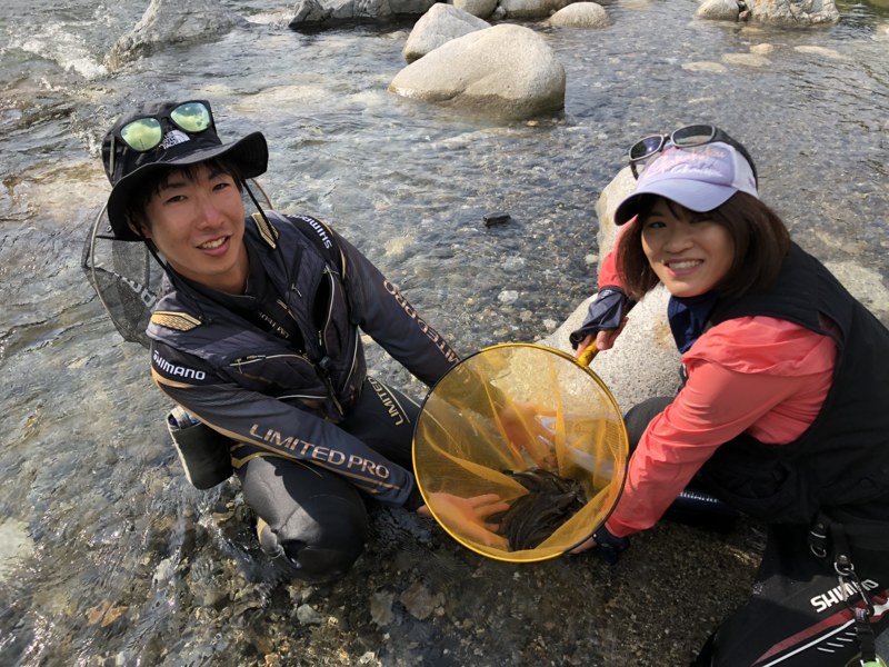 愛知川へ初挑戦!