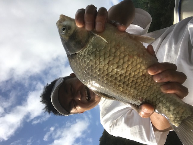 自然の中でへら釣りを満喫!