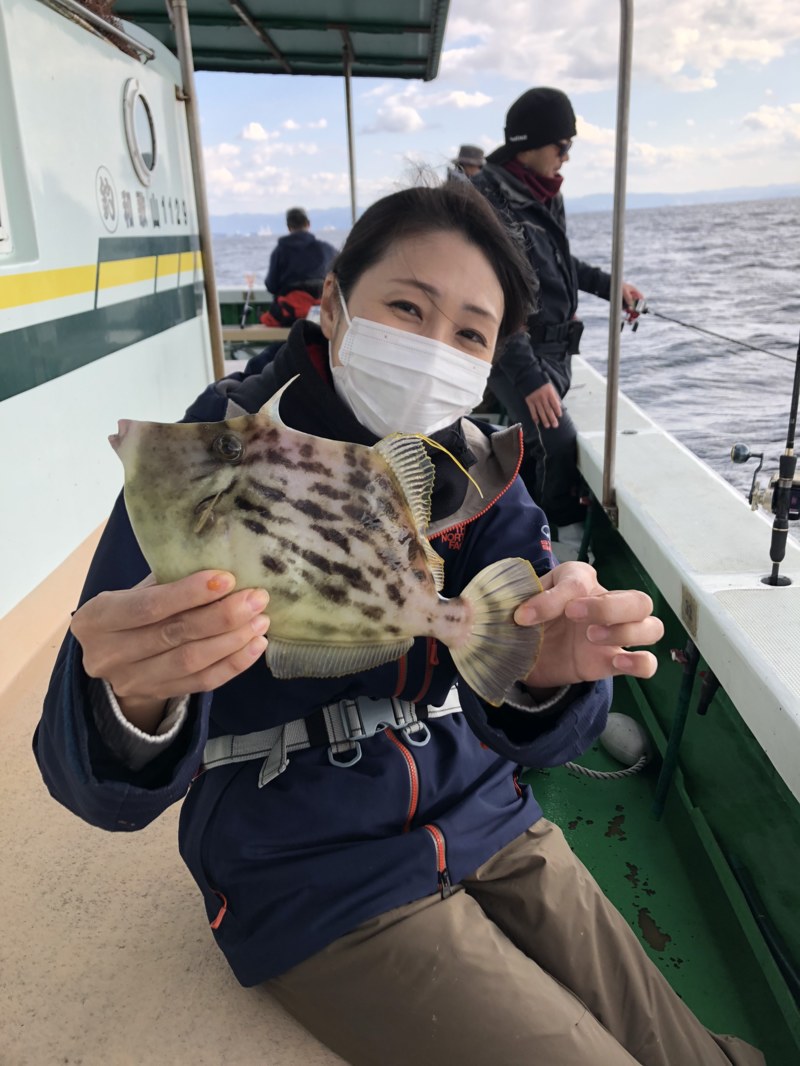 肝パンカワハギ釣りに行ってきました!