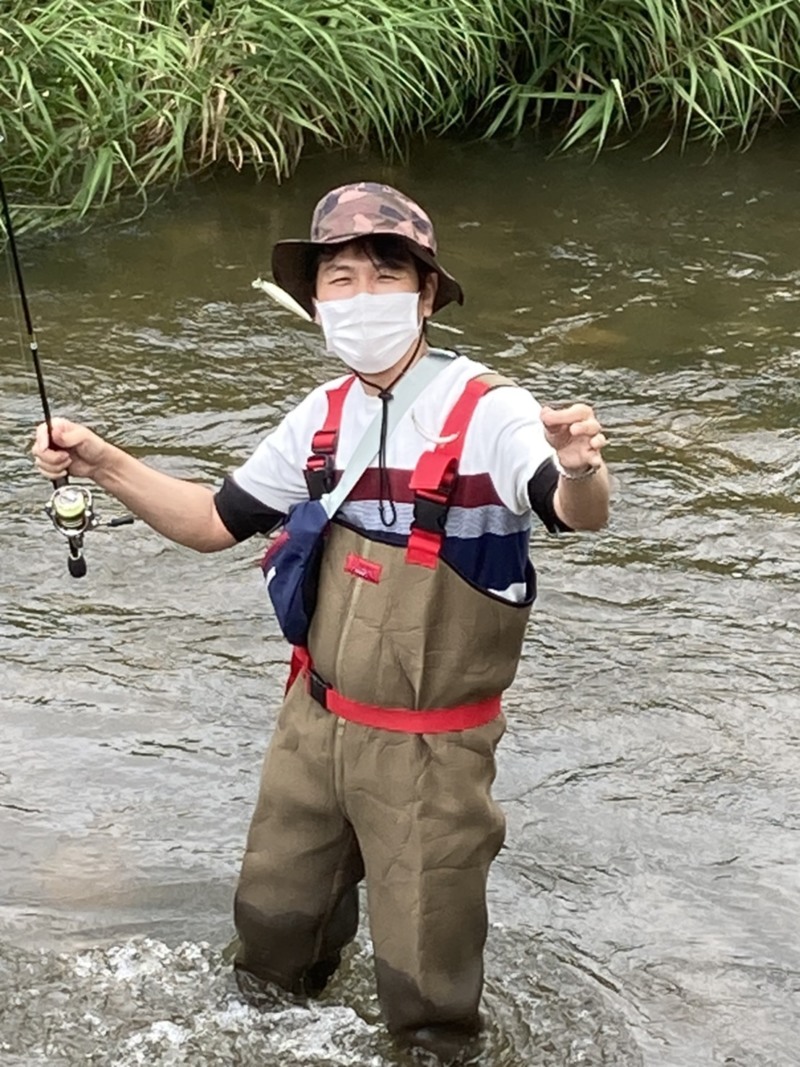 手軽な小鮎釣り