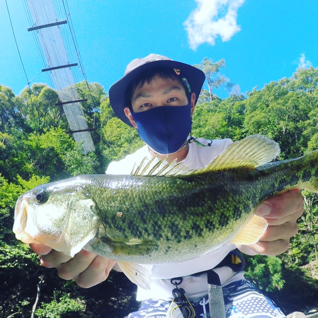 梅雨明けの池原釣行