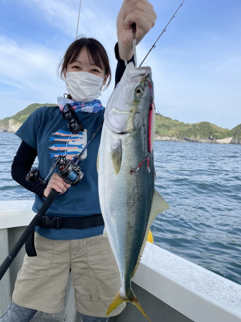 沼島で青物釣り