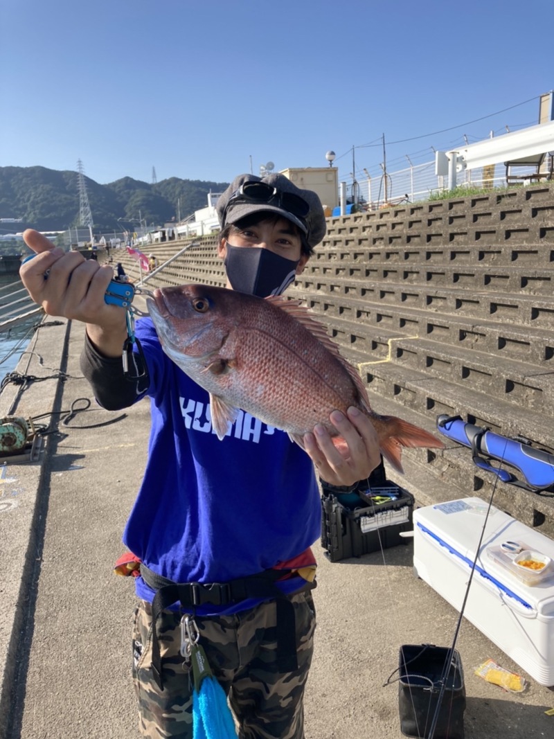 和歌山の海洋釣り堀へ