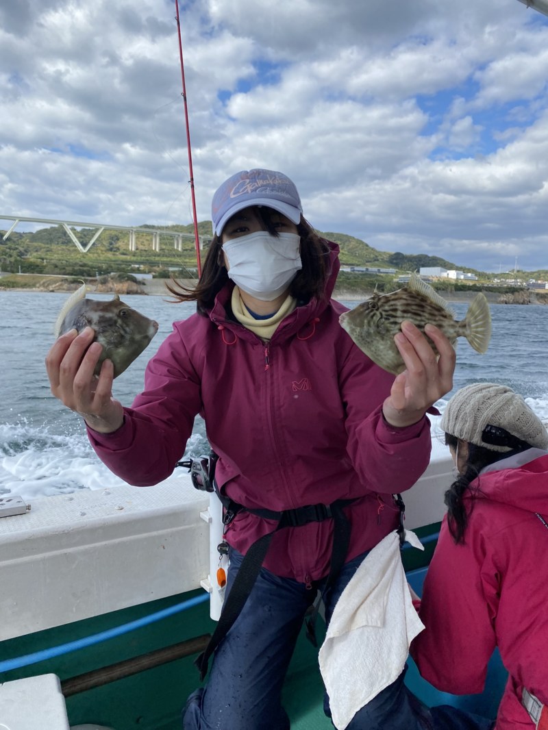 今年初のカワハギ釣りへ