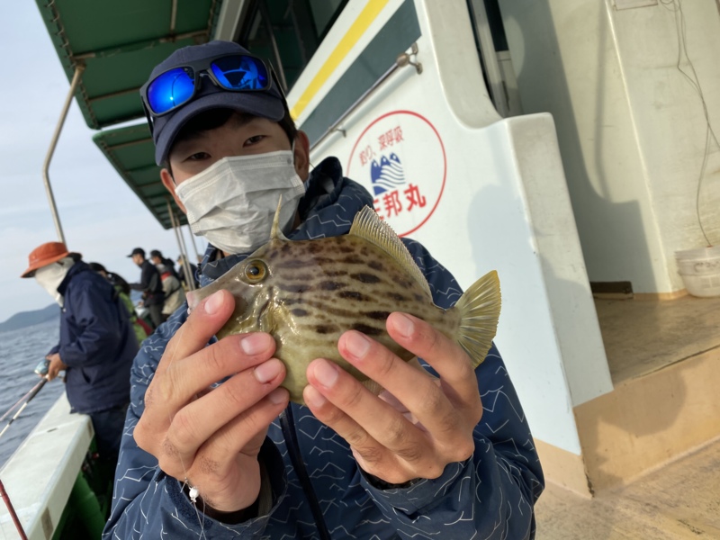 初船カワハギ