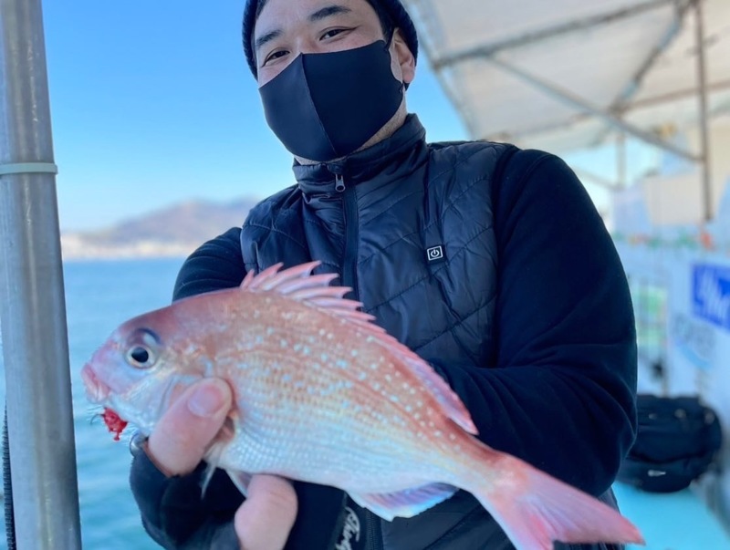 須磨 耕栄丸さんにてタイラバ!