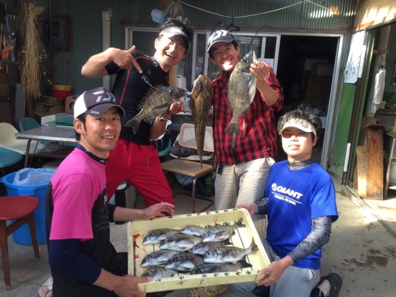 久美浜 筏で狙うチヌ釣り!!!