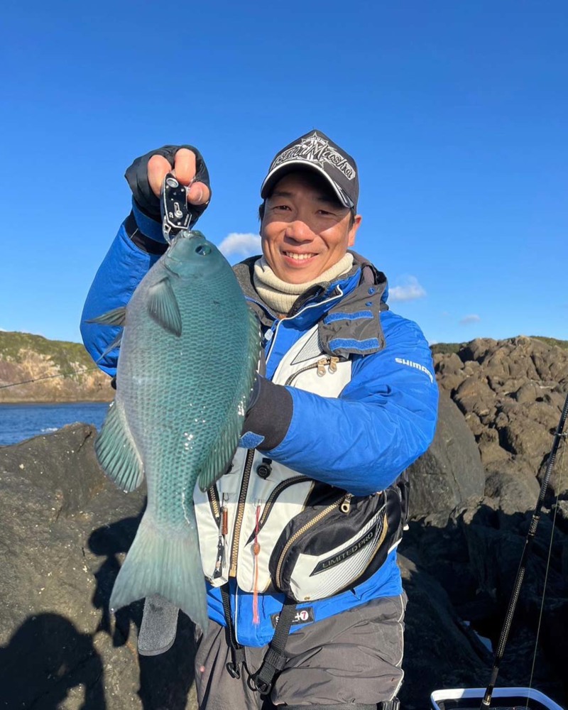 串本大島沖磯グレ