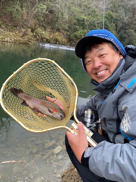 北田原ます釣り場、トラウト釣行!