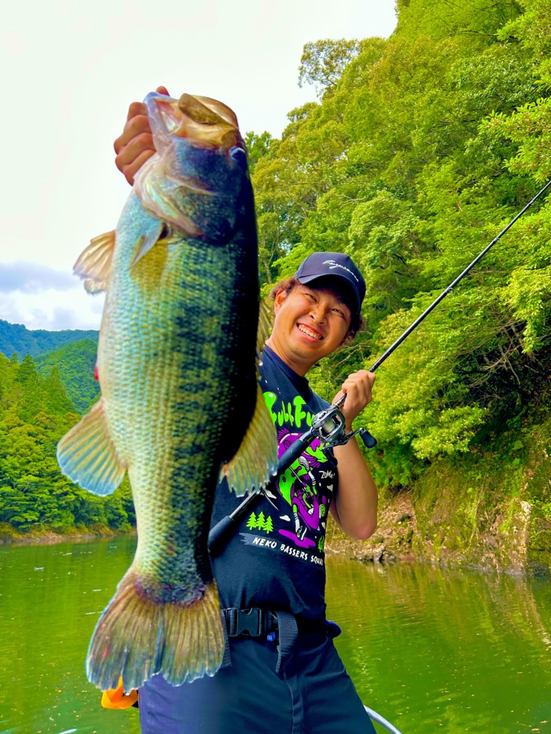 梅雨入りの池原ダム釣行