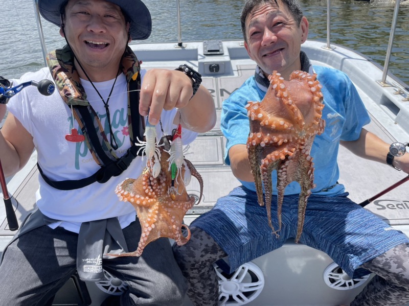 大阪湾内での近海タコ釣行!!