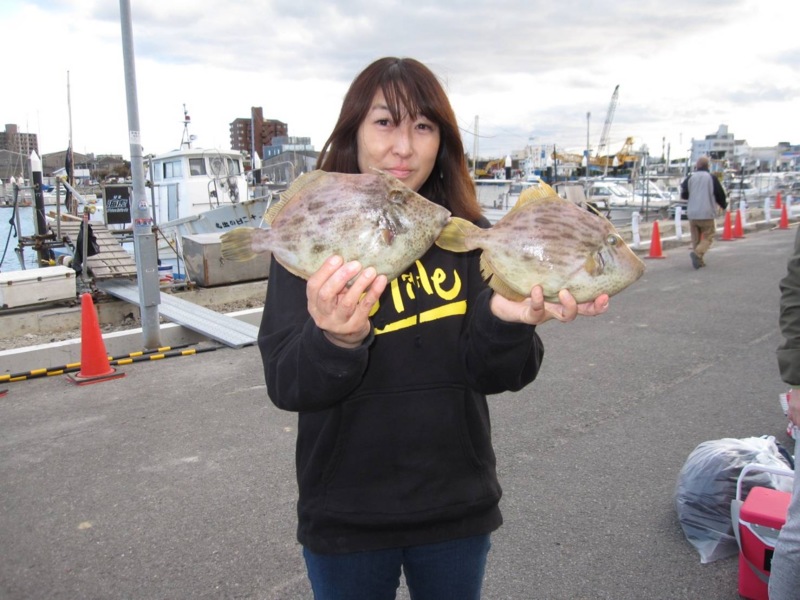 和歌山でカワハギ釣り