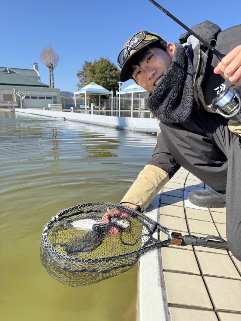 亀岡フィッシングパークへエリアトラウト釣行