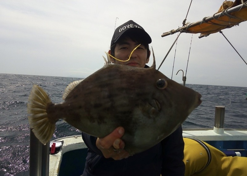 シーズン終盤カワハギ釣り!