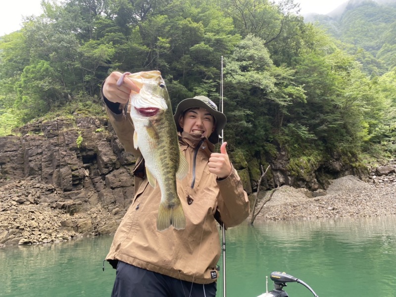 夏の池原ダム!