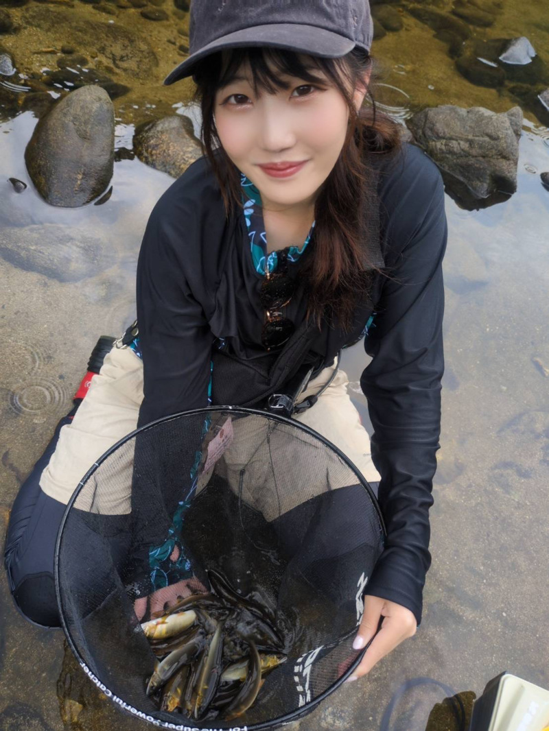 初 鮎釣り