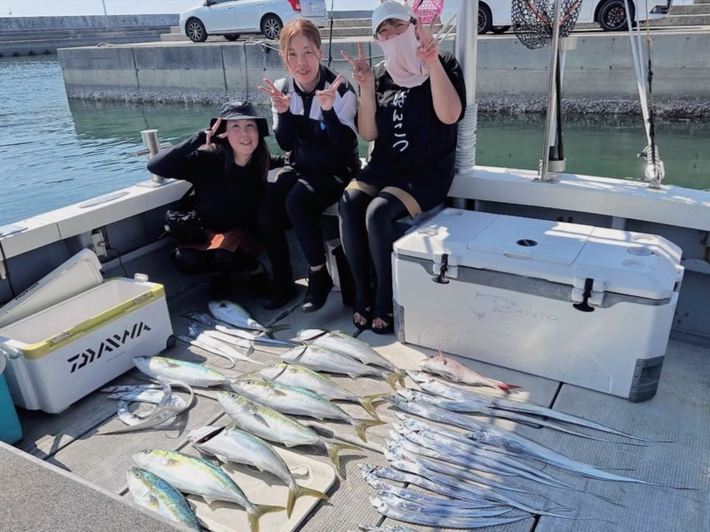 友ヶ島周辺タチウオ調査&のませ釣り