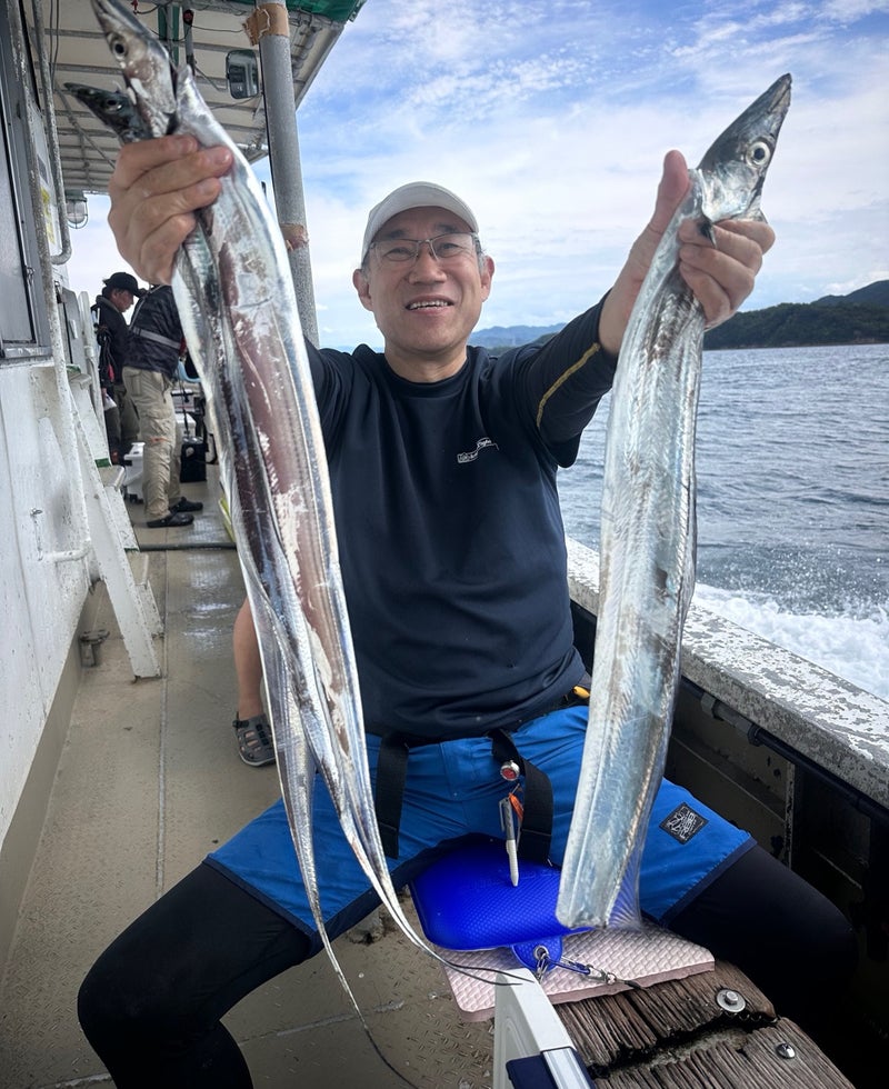 船タチウオ釣り