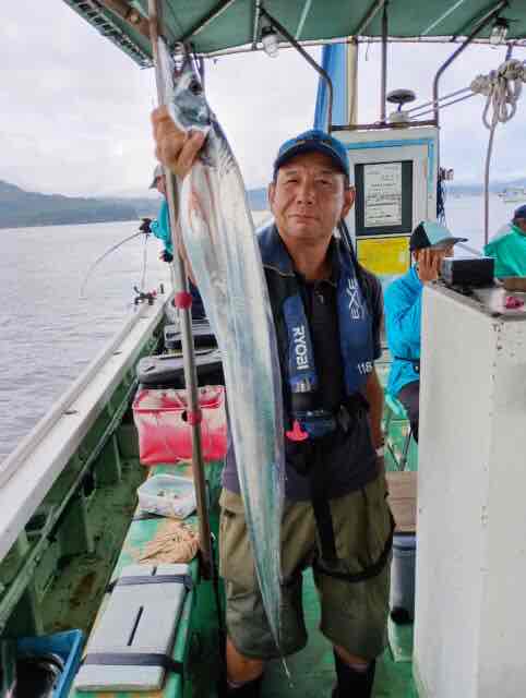 大阪泉å—「第二å°å³¶ä¸¸ã€ã®ã‚¿ãƒã‚¦ã‚ªãƒ†ãƒ³ãƒ¤ã§ã‚¿ãƒã‚¦ã‚ªé‡£æžœ