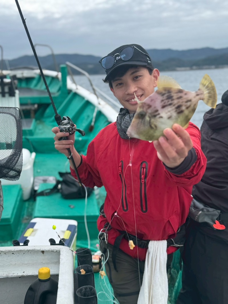 和歌山でカワハギ釣り