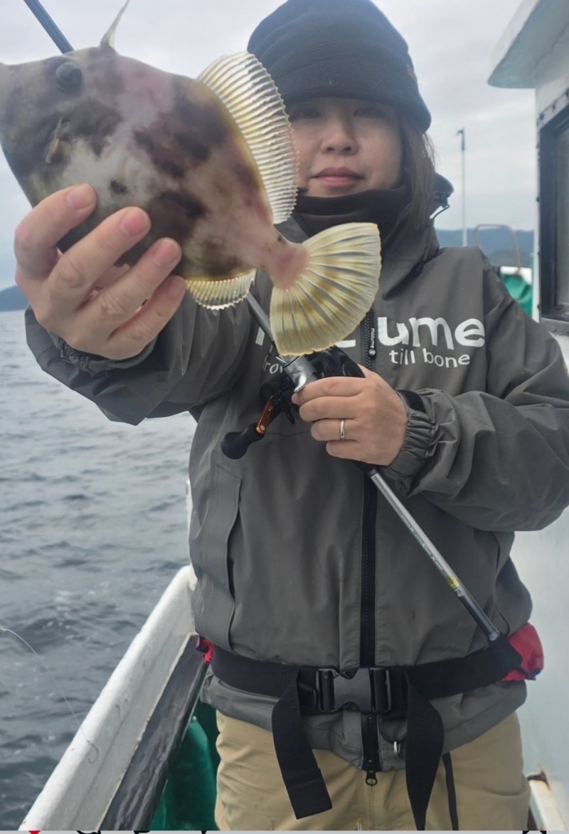 和歌山県の釣船「清風丸」でカワハギ釣果