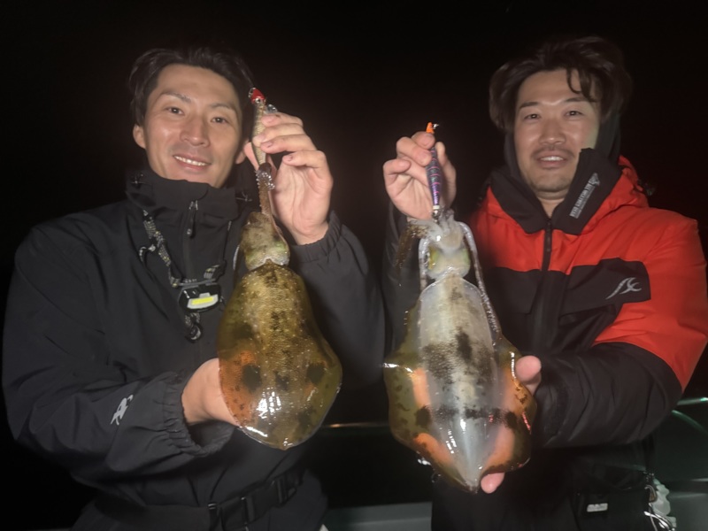 大阪市大正区の「チェイス」でティップランのアオリイカ釣果