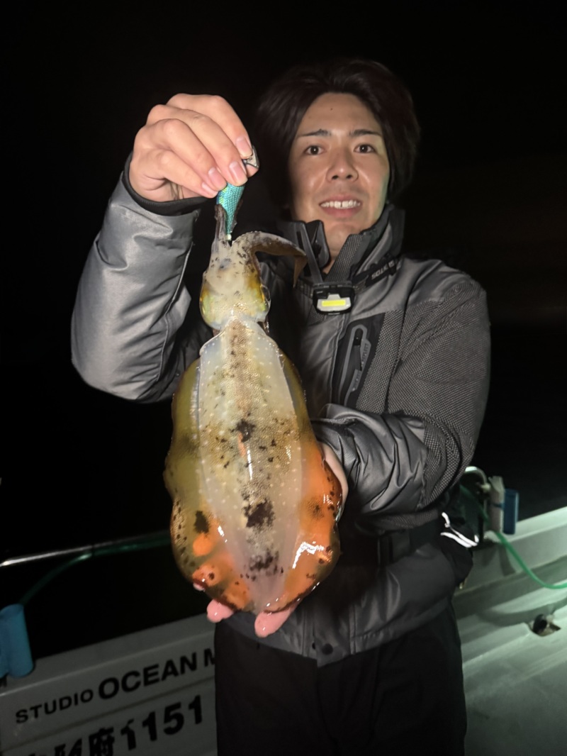 大阪市大正区の「チェイス」でティップランのアオリイカ釣果