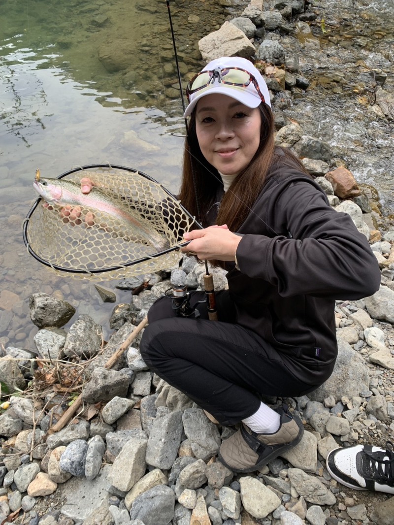今季初トラウト釣行㏌芥川