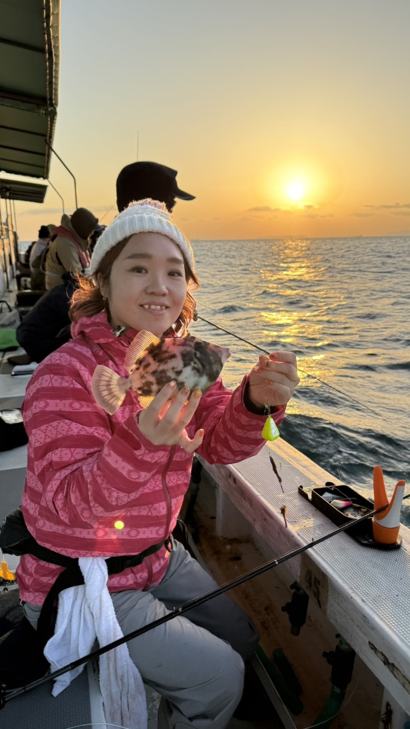 和歌山県加太の「三邦丸」でカワハギ釣果