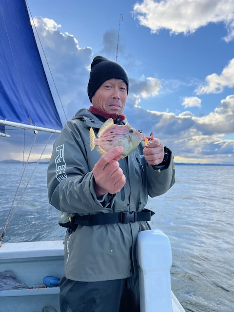 和歌山紀北エリアの船釣りでカワハギ釣果