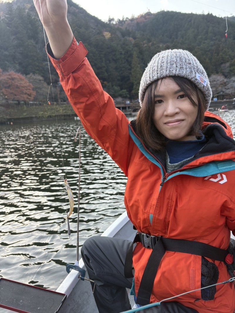 伊自良湖ボートワカサギ釣り釣果