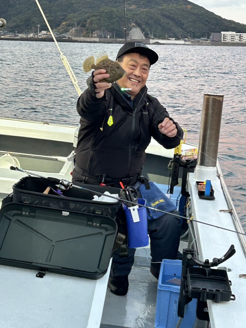 肝パン カワハギを求めて!