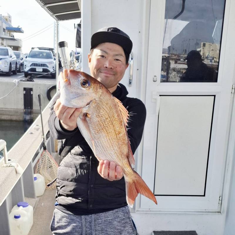 明石初冬のタイラバ