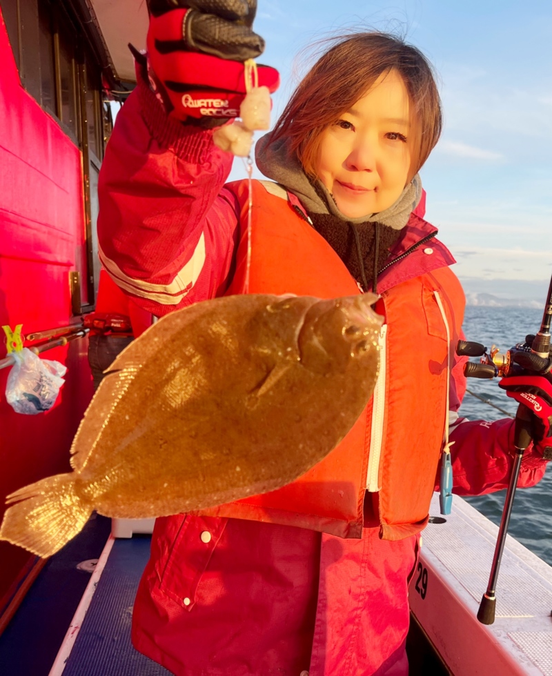 カットウフグ釣り