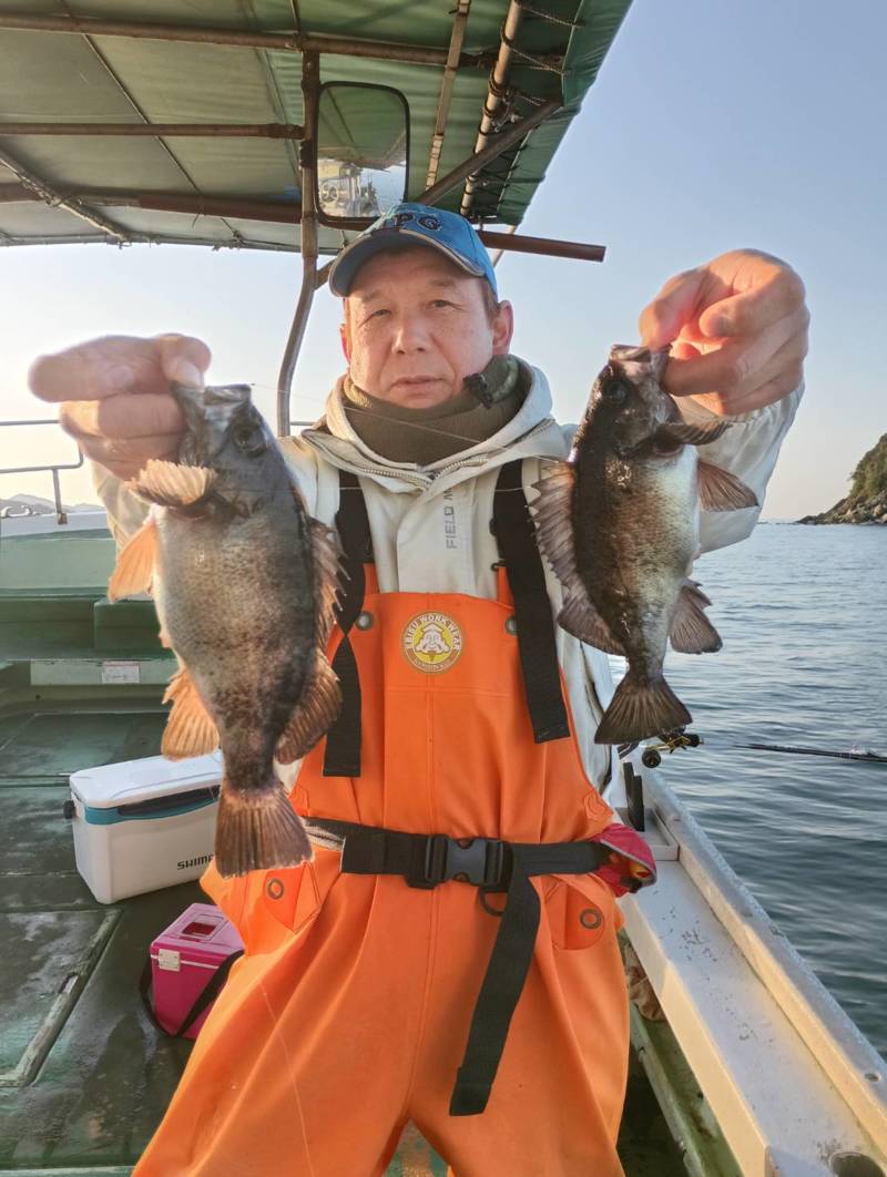 大阪湾小島漁港『第二小島丸』のメバル釣果