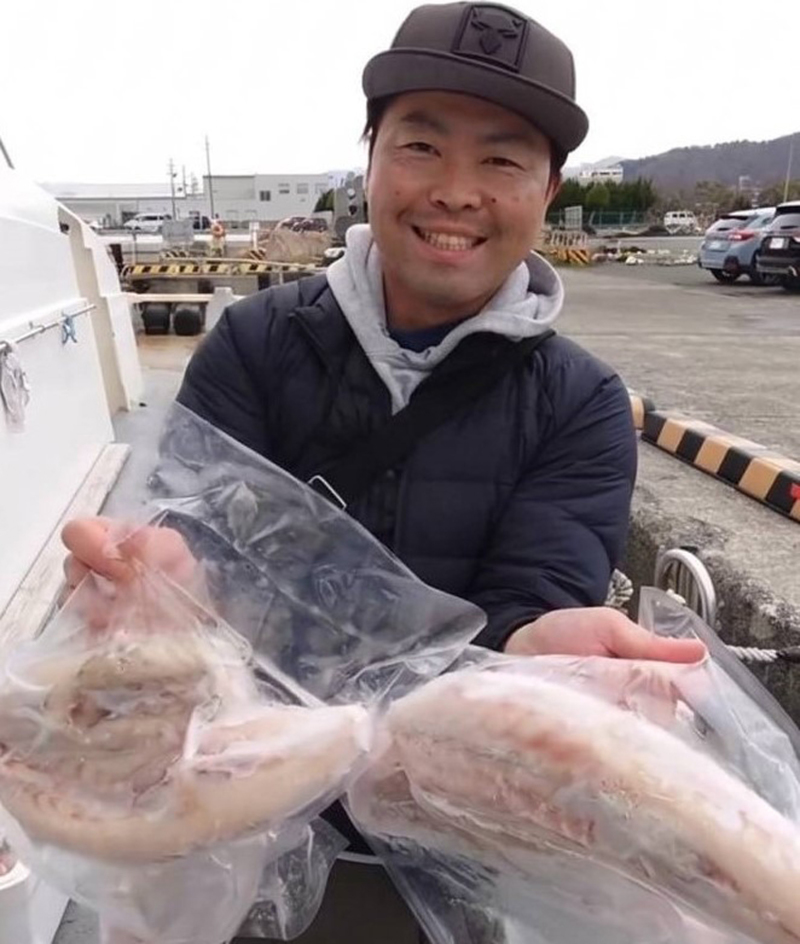 福井県小浜のマフグ釣り釣果