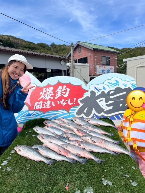 兵庫県姫路市  家島海上釣堀“水宝”で釣りデビュー