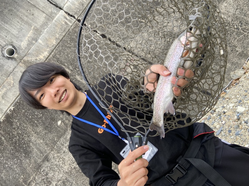 兵庫県猪名川町「北田原マス釣り場」ニジマス 釣果