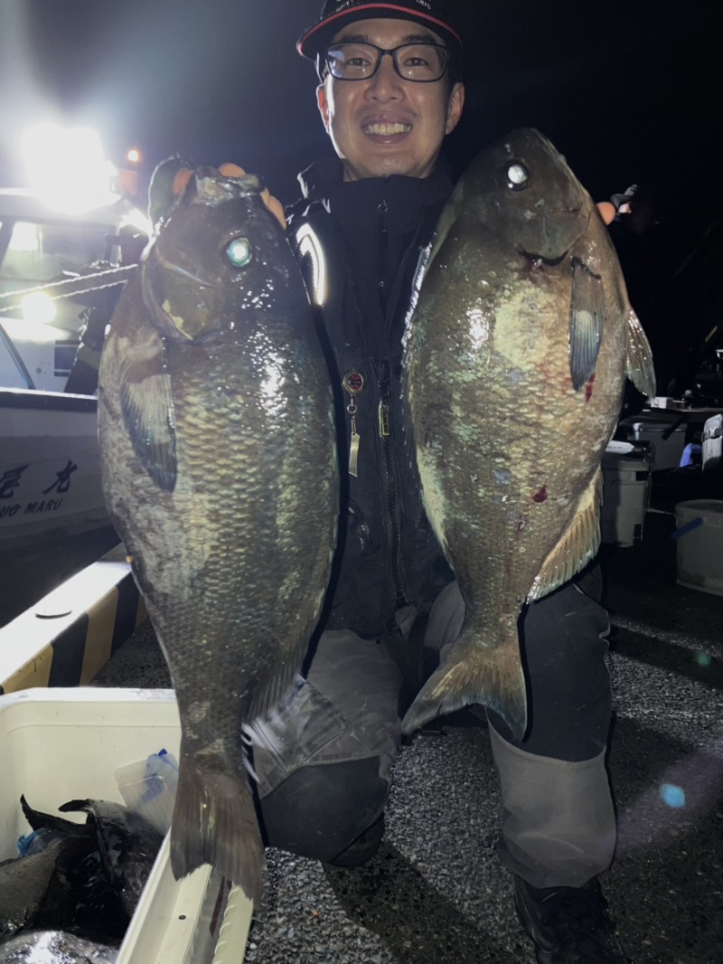 島根県隠岐諸島 「松尾丸」磯釣りでグレ・チヌ釣果