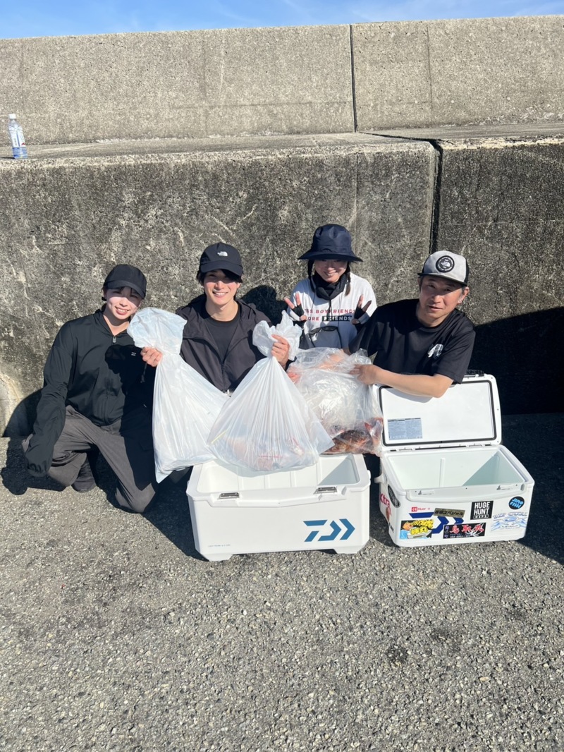 兵庫県東二見「海豚」から明石の鯛ラバ釣果