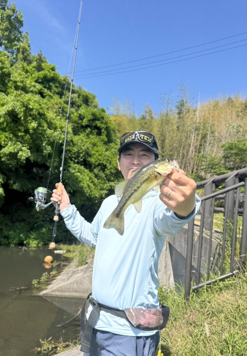 兵庫県淡路島野池のバス釣果
