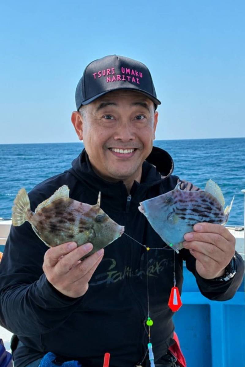 徳島県阿南「水天丸」のカワハギ釣果