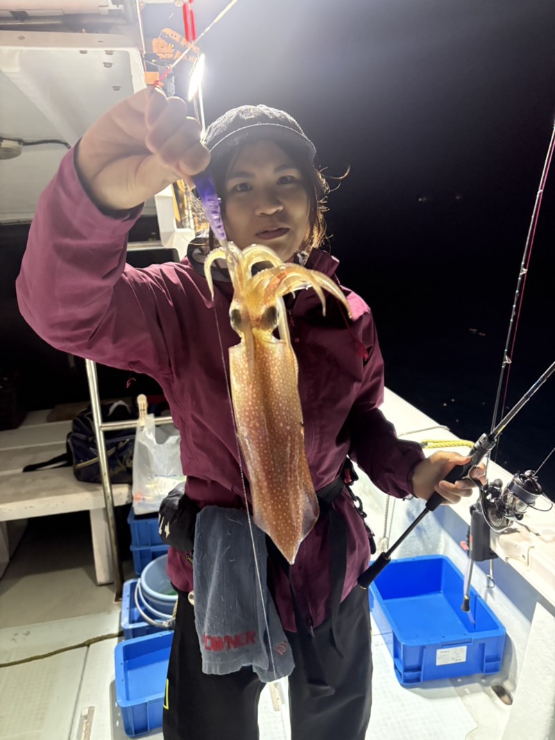 福井県若狭町世久見「新航丸」でマイカ&イカメタル釣果