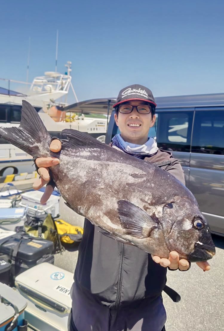 島根県隠岐諸島 「松尾丸」磯釣りで石鯛・真鯛・口太グレ釣果
