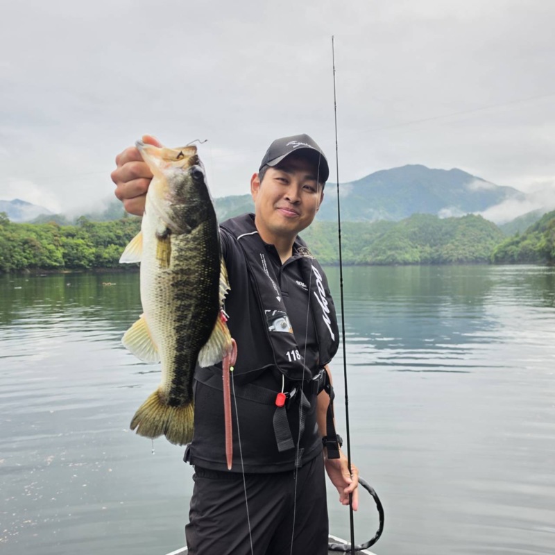 奈良県池原ダムのレンタルボートでブラックバス釣果